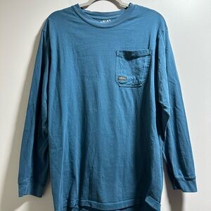 Ariat Blue Long Sleeve Tee Shirt